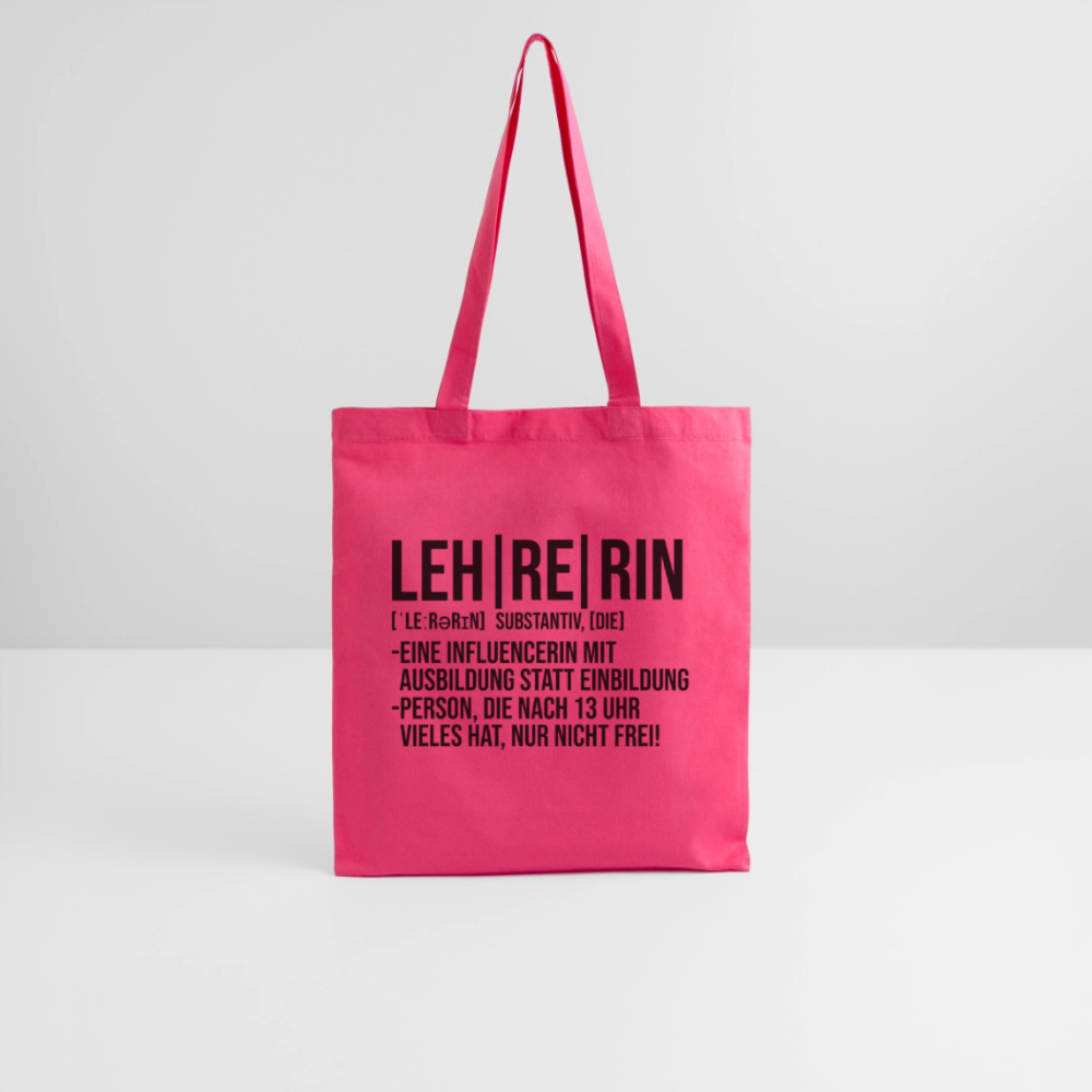 Leh-re-rin Stoffbeutel - Azalea