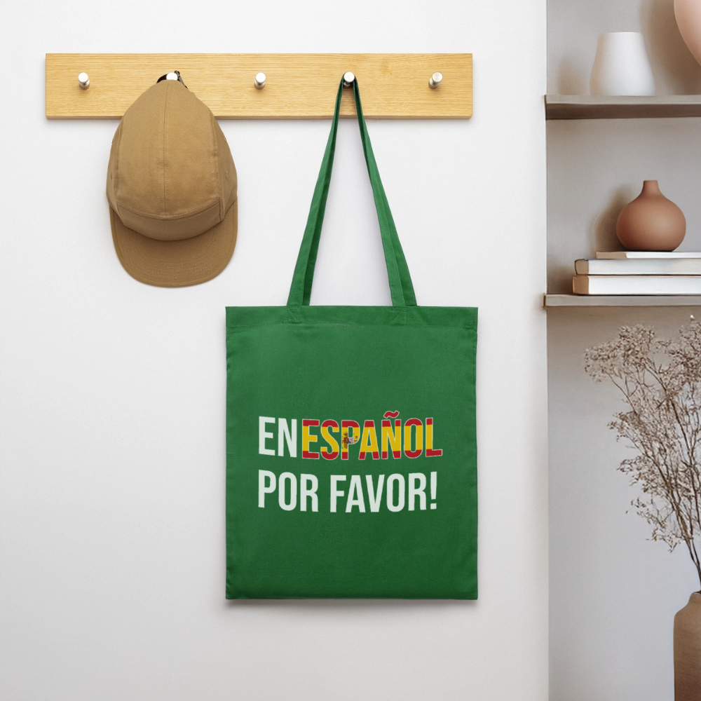 En español porvavor - Stoffbeutel - Fichte