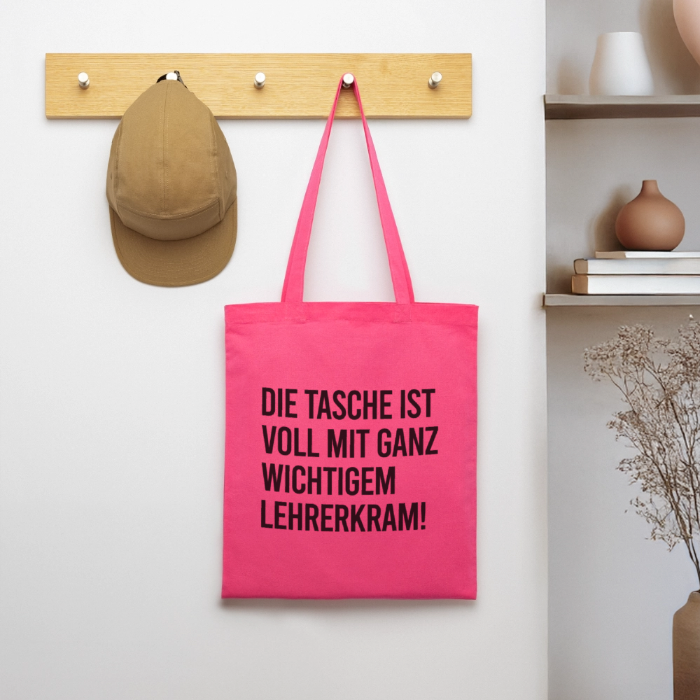 Lehrerkram - Stoffbeutel - Azalea