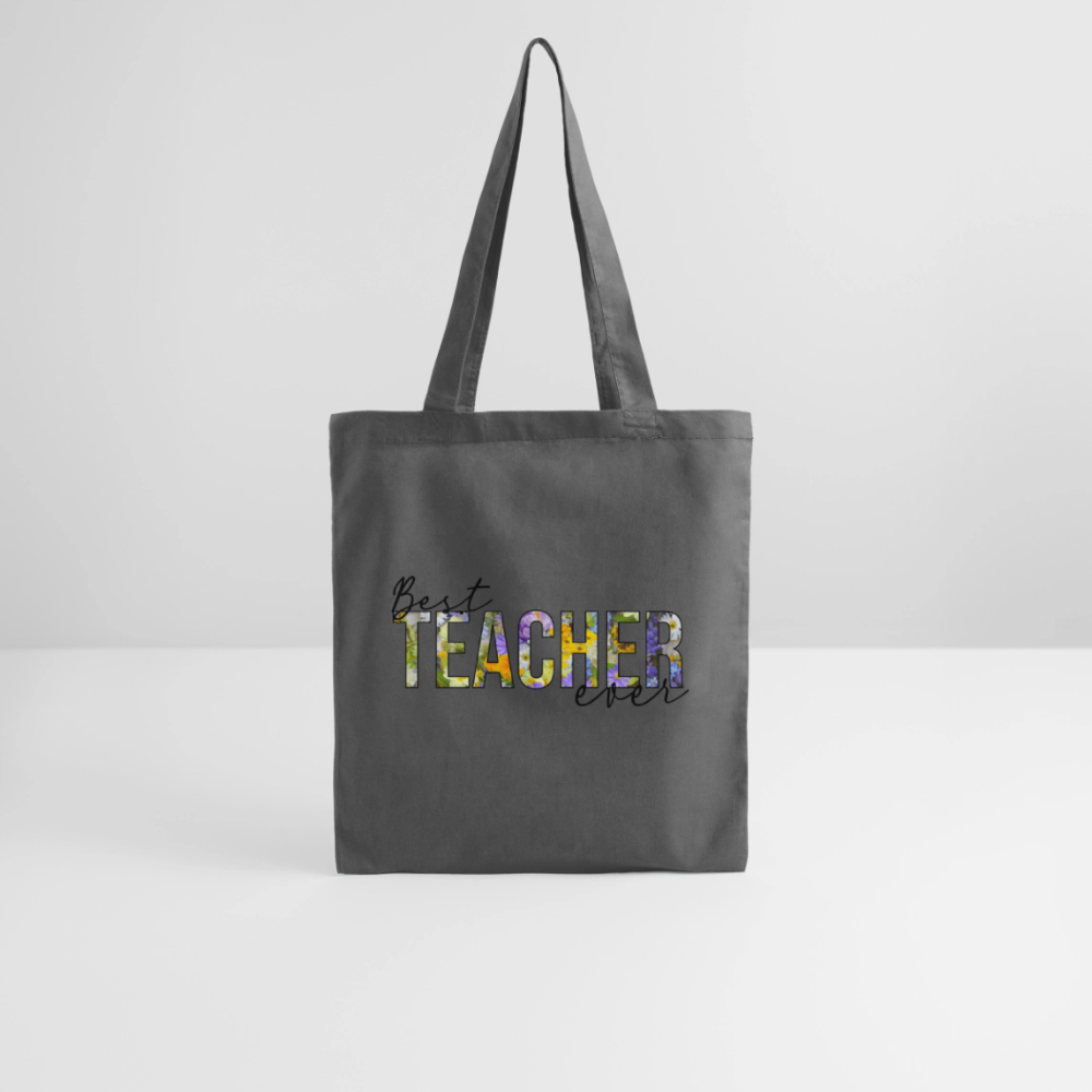 Best teacher ever - Stoffbeutel - Graphite