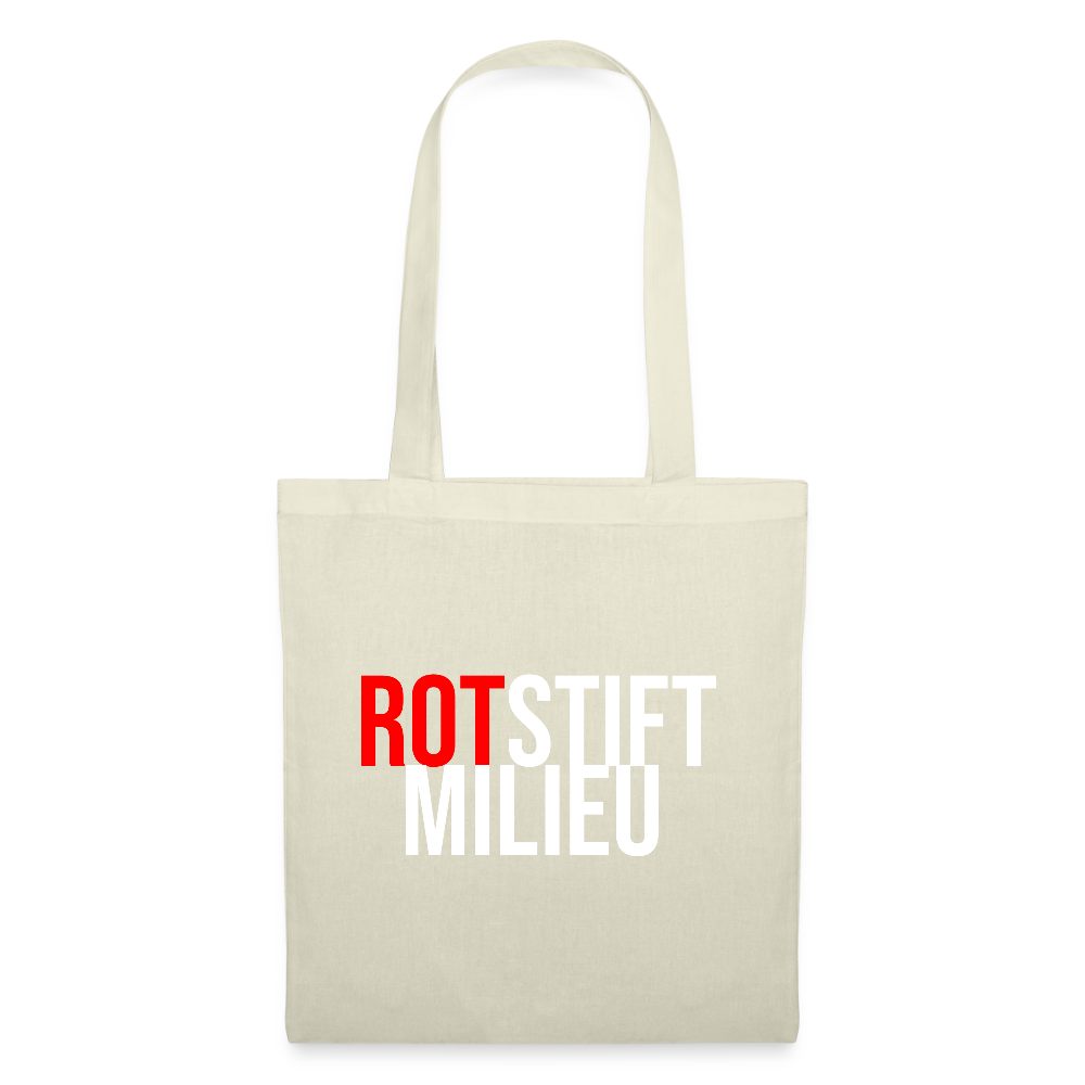 Rotstiftmilieu - Stoffbeutel - Natur
