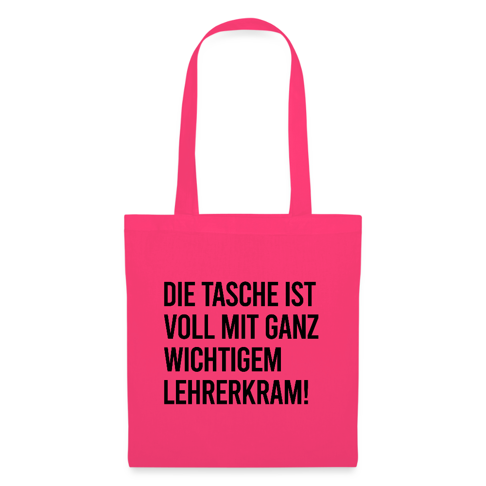 Lehrerkram - Stoffbeutel - Azalea