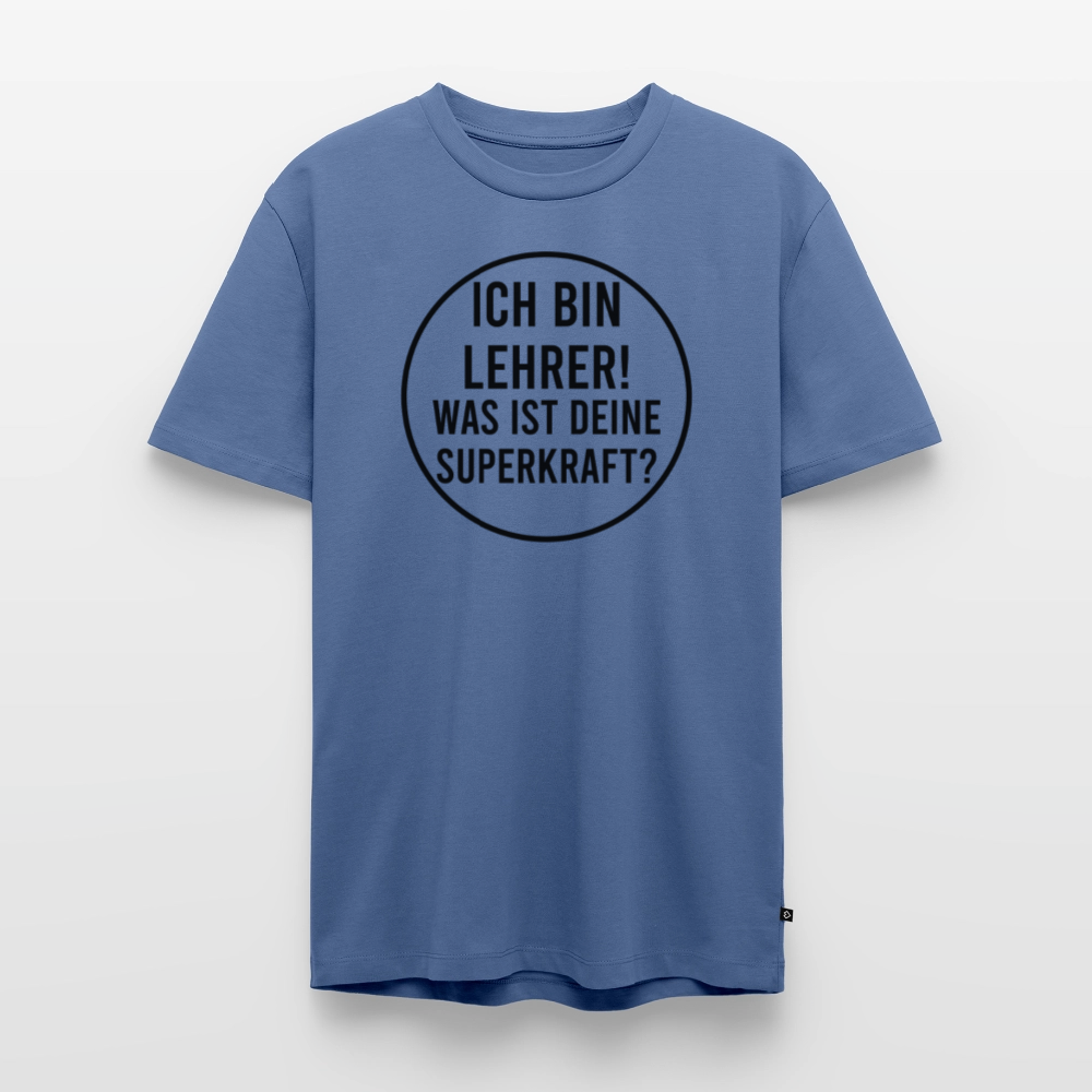 Superkraft - Männer Premium T-Shirt - Taubenblau