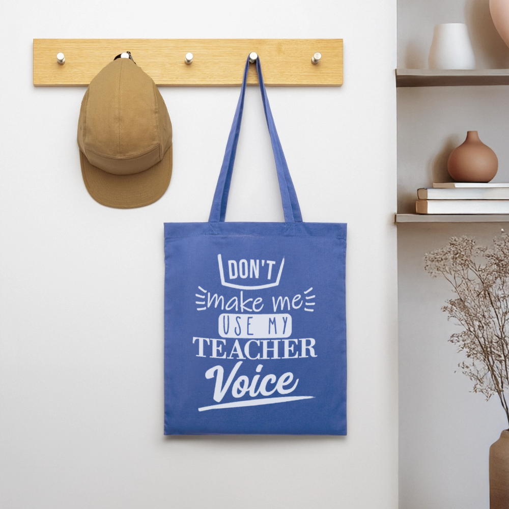 Teacher Voice - Stoffbeutel - Hellblau
