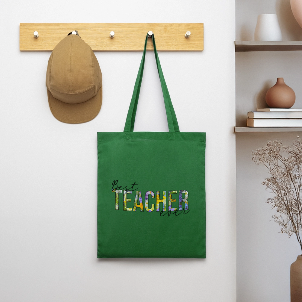 Best teacher ever - Stoffbeutel - Fichte