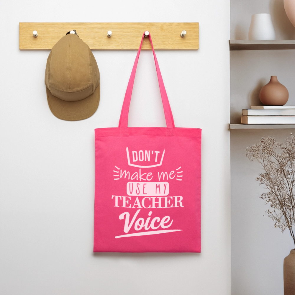 Teacher Voice - Stoffbeutel - Azalea