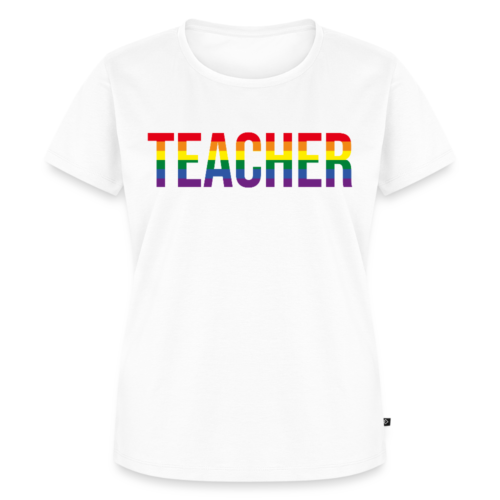 Teacher - Frauen Premium T-Shirt - Weiß