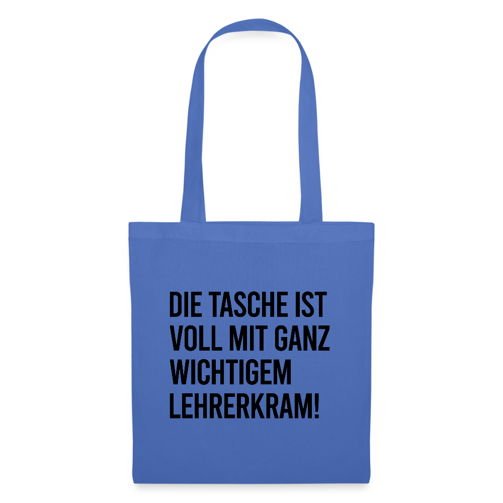 Lehrerkram - Stoffbeutel - Hellblau