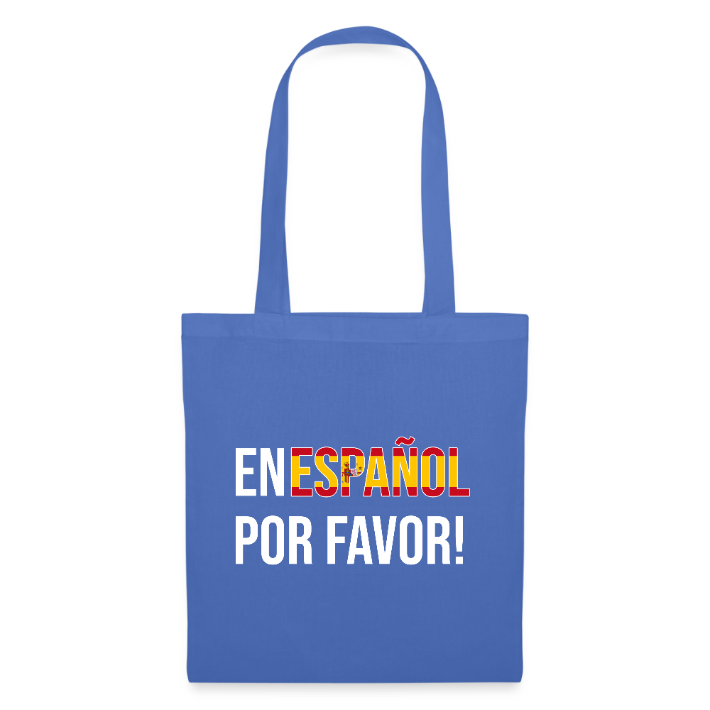 En español porvavor - Stoffbeutel - Hellblau