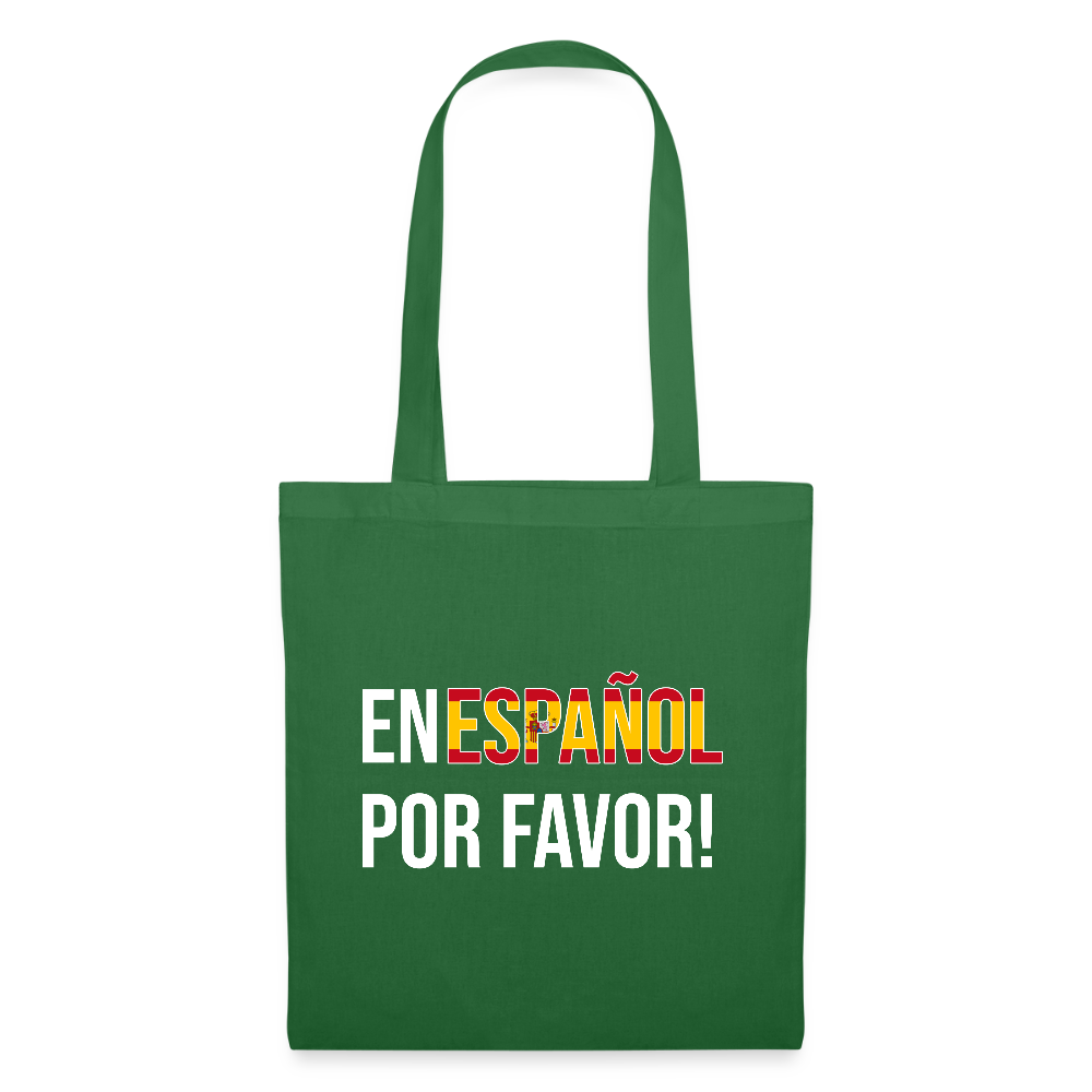 En español porvavor - Stoffbeutel - Fichte