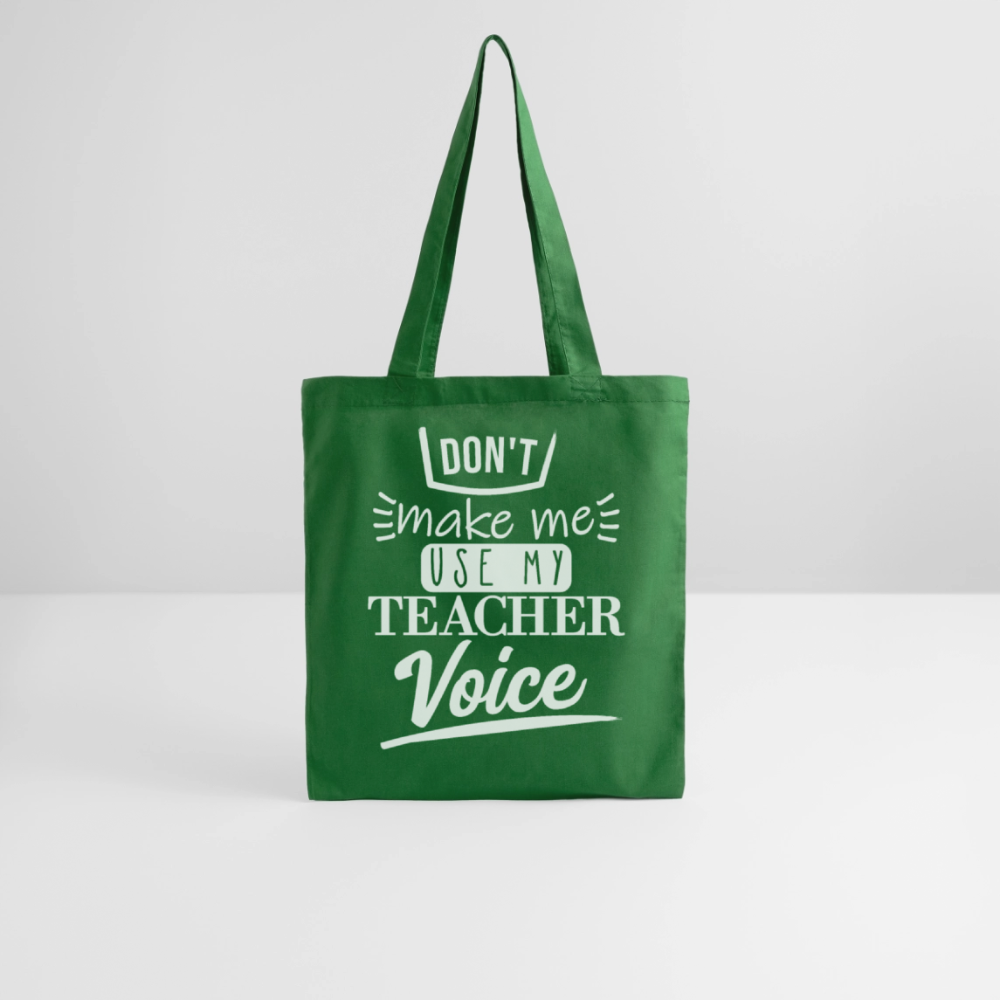 Teacher Voice - Stoffbeutel - Fichte