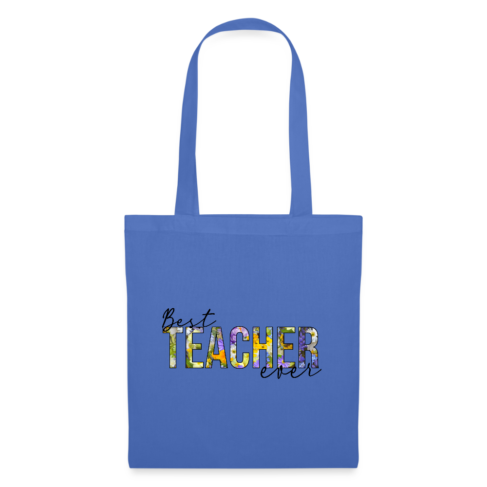 Best teacher ever - Stoffbeutel - Hellblau