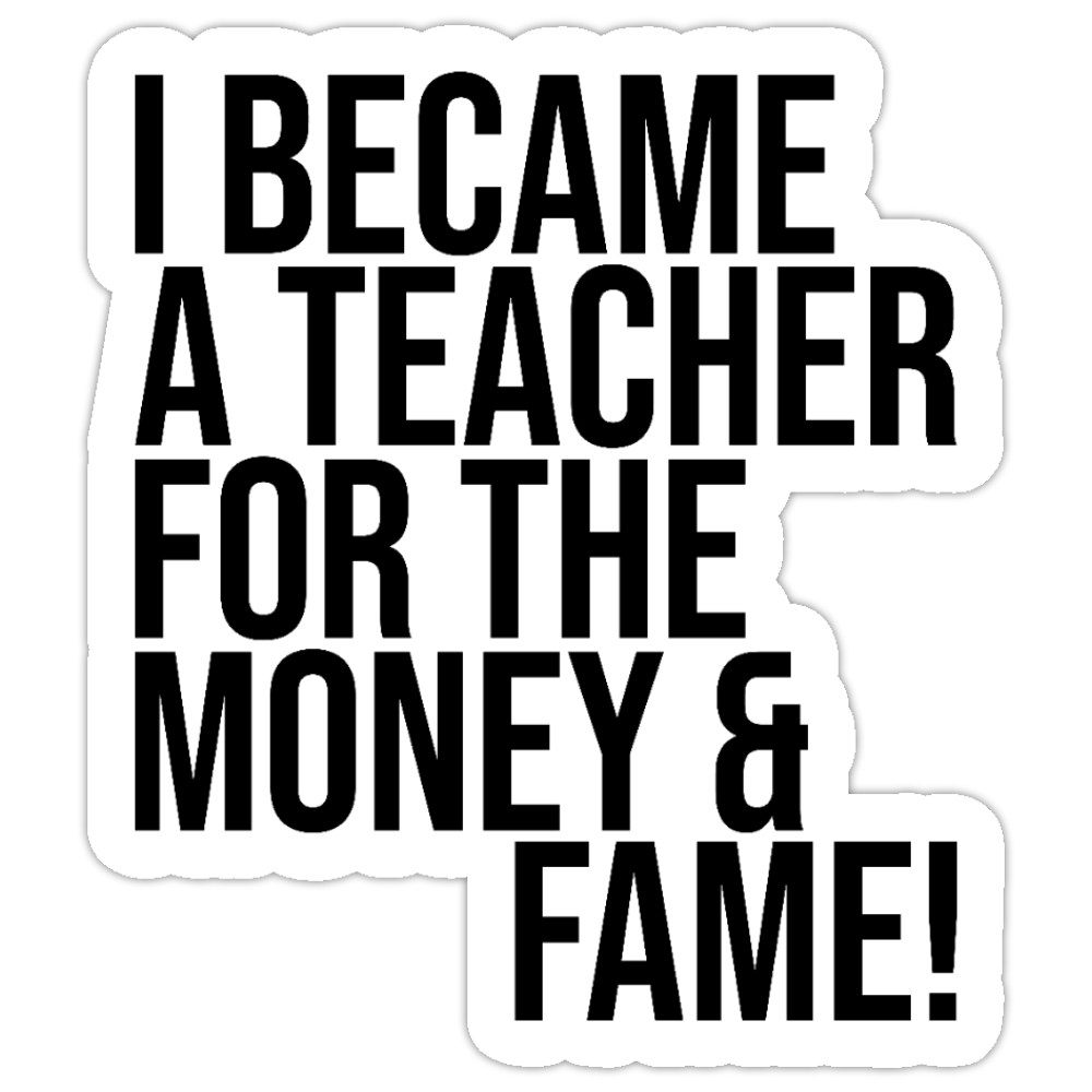 Money & Fame - Stickers