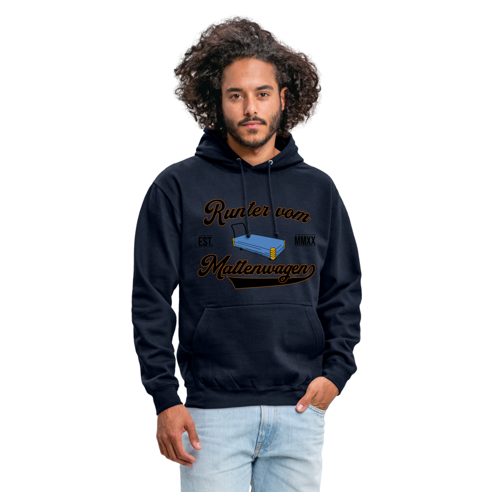 Runter vom Mattenwagen - Hoodie - Navy