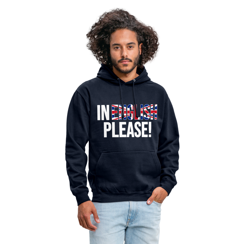 In english please - Unisex Hoodie - Navy