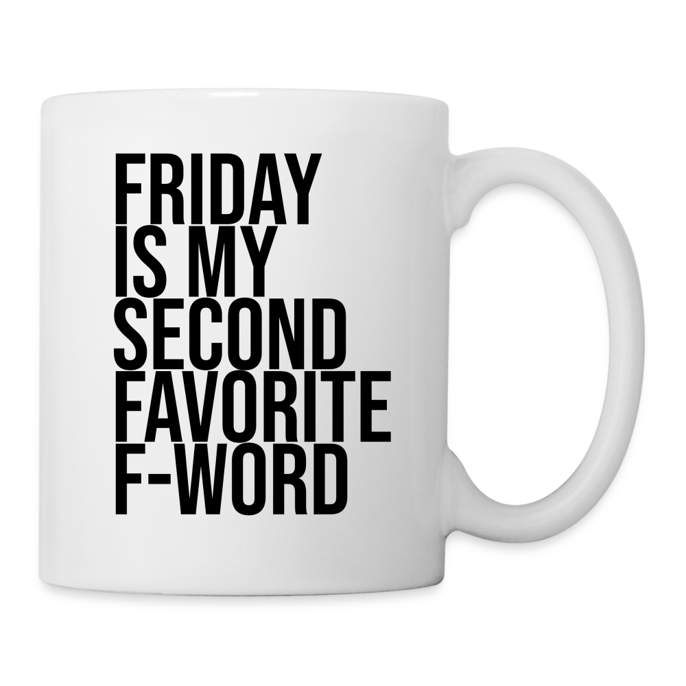 F-Word Tasse - weiß