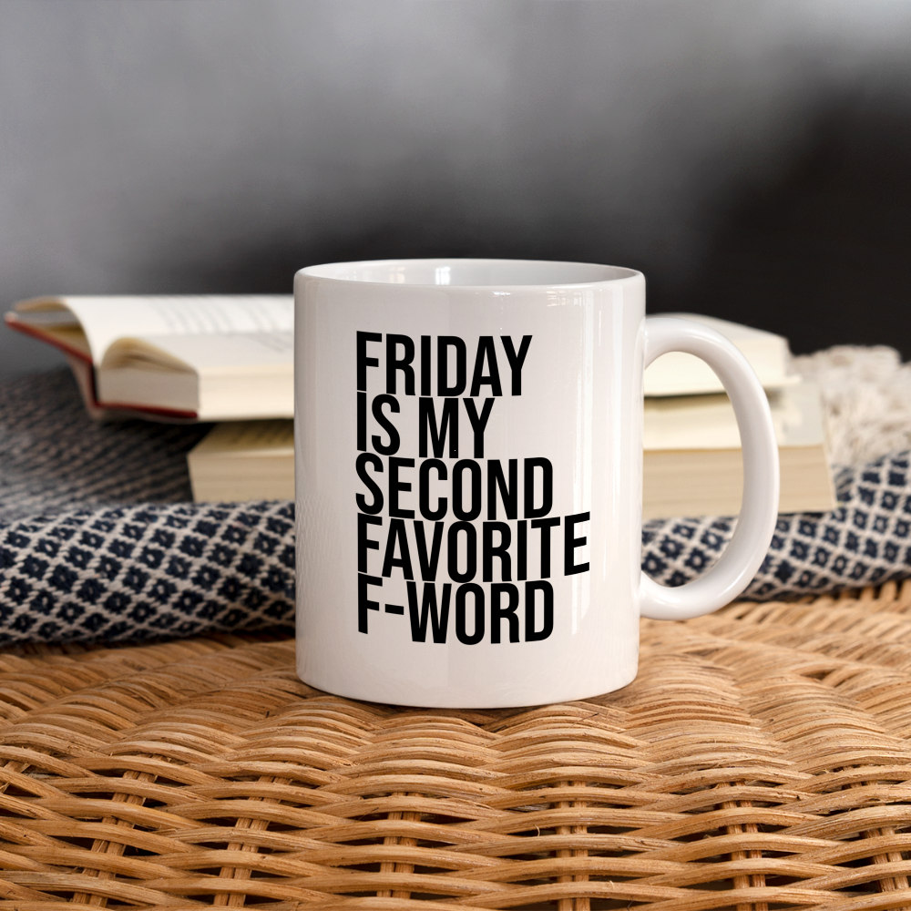 F-Word Tasse - weiß
