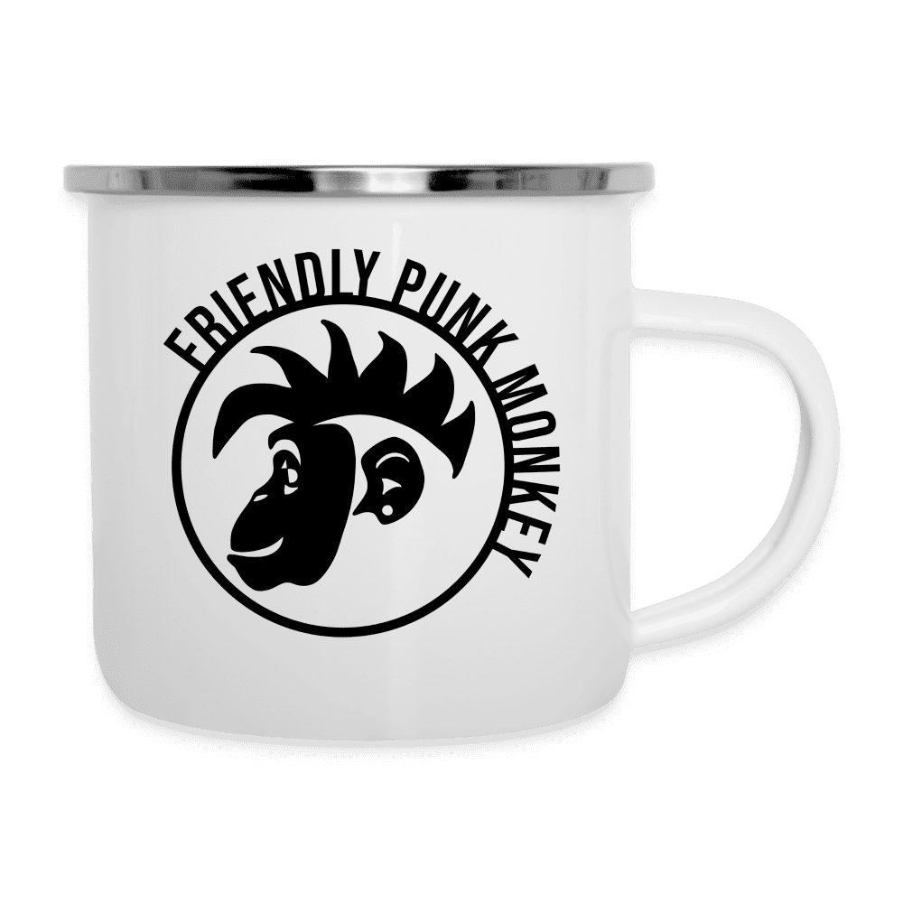 Friendly Punk Monkey - weiß