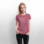 Ich bin Leerer - Frauen Premium T-Shirt - Mauve