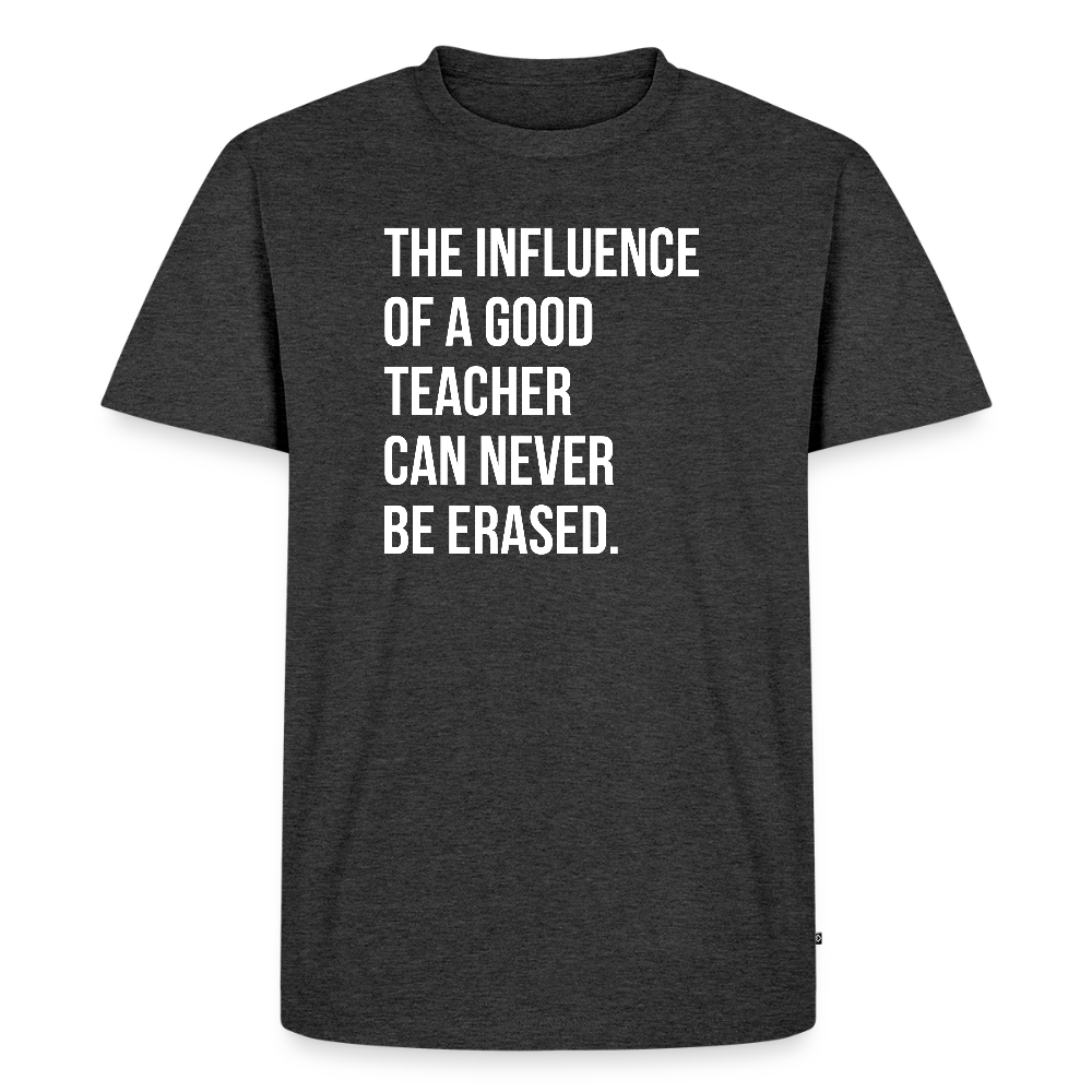 Influence - Männer Premium T-Shirt - Anthrazit meliert