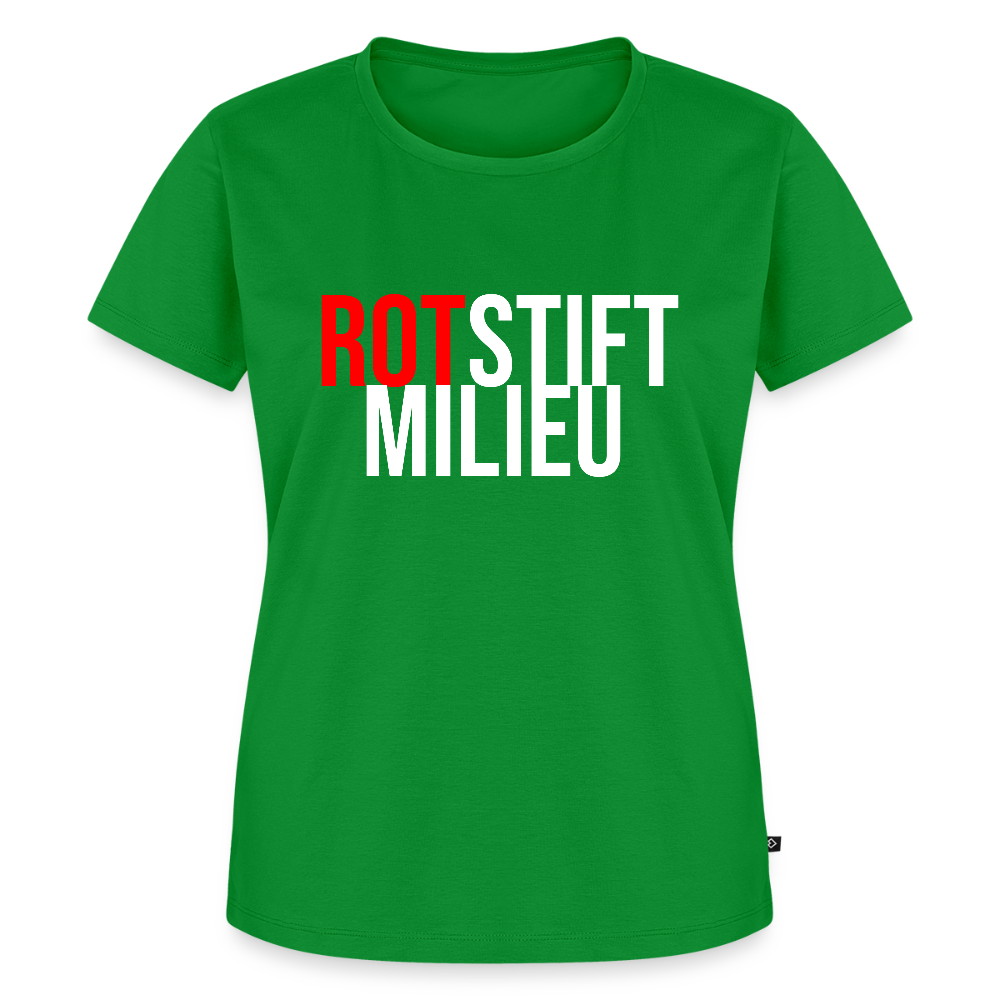 Rotstiftmilieu - Frauen Premium T-Shirt - Grün