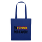 En Español por vavor - Stoffbeutel - Royalblau