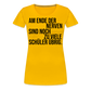 Zu viele Schüler - Frauen Premium T-Shirt - Sonnengelb