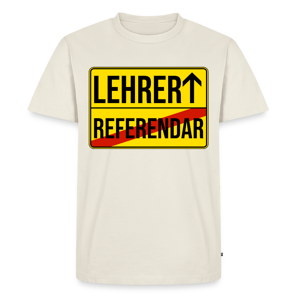 Lehrer - Männer Premium T-Shirt - Naturweiß