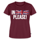 In english please - Frauen Premium T-Shirt - Burgunderrot