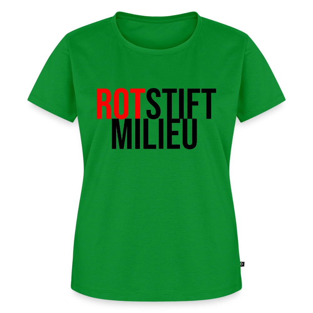 Rotstiftmilieu - Frauen Premium T-Shirt - Grün