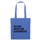 Klassenarbeiten- Stoffbeutel - Hellblau