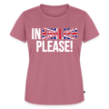 In english please - Frauen Premium T-Shirt - Mauve