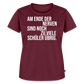 Zu viele Schüler - Frauen Premium T-Shirt - Burgunderrot