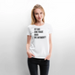 Frage oder Antwort - Frauen Premium T-Shirt - Weiß