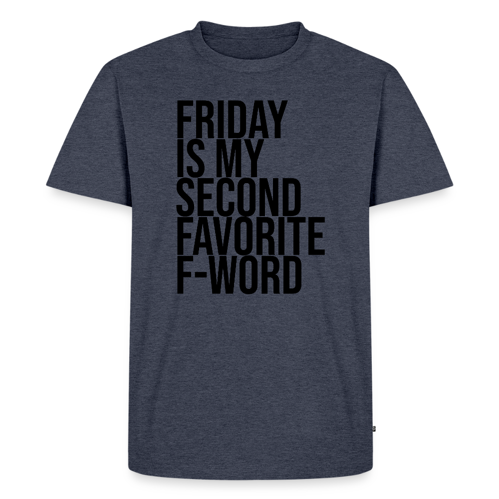 F-Word - Männer Premium T-Shirt - Jeansblau 
