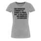 Großartige Lehrkraft - Frauen Premium T-Shirt - Grau meliert