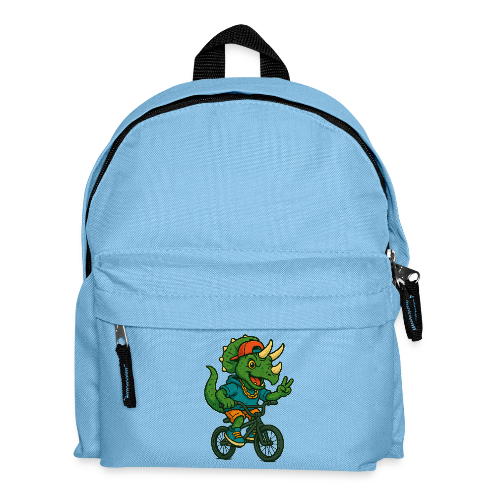 Triceratops - Kinder Rucksack - Hellblau