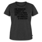 Großartige Lehrkraft - Frauen Premium T-Shirt - Anthrazit meliert