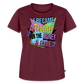 Money & Fame 90's - Frauen Premium T-Shirt - Burgunderrot