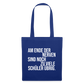 Zu viele Schüler - Stoffbeutel - Royalblau