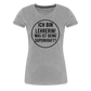 Superkraft - Frauen Premium T-Shirt - Grau meliert