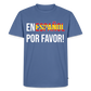 En Espanol por favor! - Männer Premium T-Shirt - Taubenblau