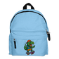 T-Rex - Kinder Rucksack - Hellblau