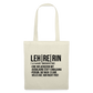 Leh-re-rin Stoffbeutel - Natur