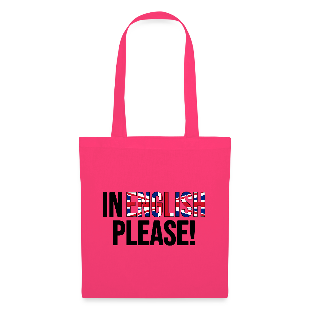 In english please! - Stoffbeutel - Azalea