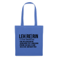 Leh-re-rin Stoffbeutel - Hellblau