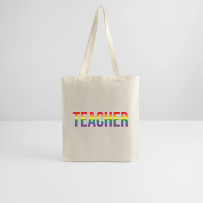 Teacher - Stoffbeutel - Natur