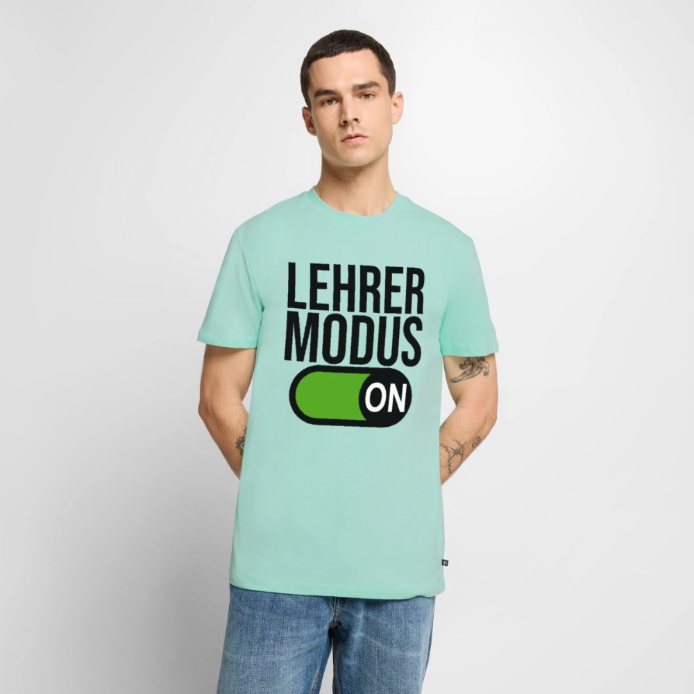 Lehrer Modus - Männer Premium T-Shirt - Mint 