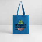 Mein Zirkus - Bio-Stoffbeutel - Königsblau