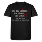 Ich bin Leerer - Männer Premium T-Shirt - Schwarz